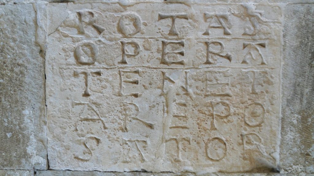Sator Arepo Tenet Opera Rotas Significato Esoterico
