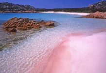 spiaggia rosa