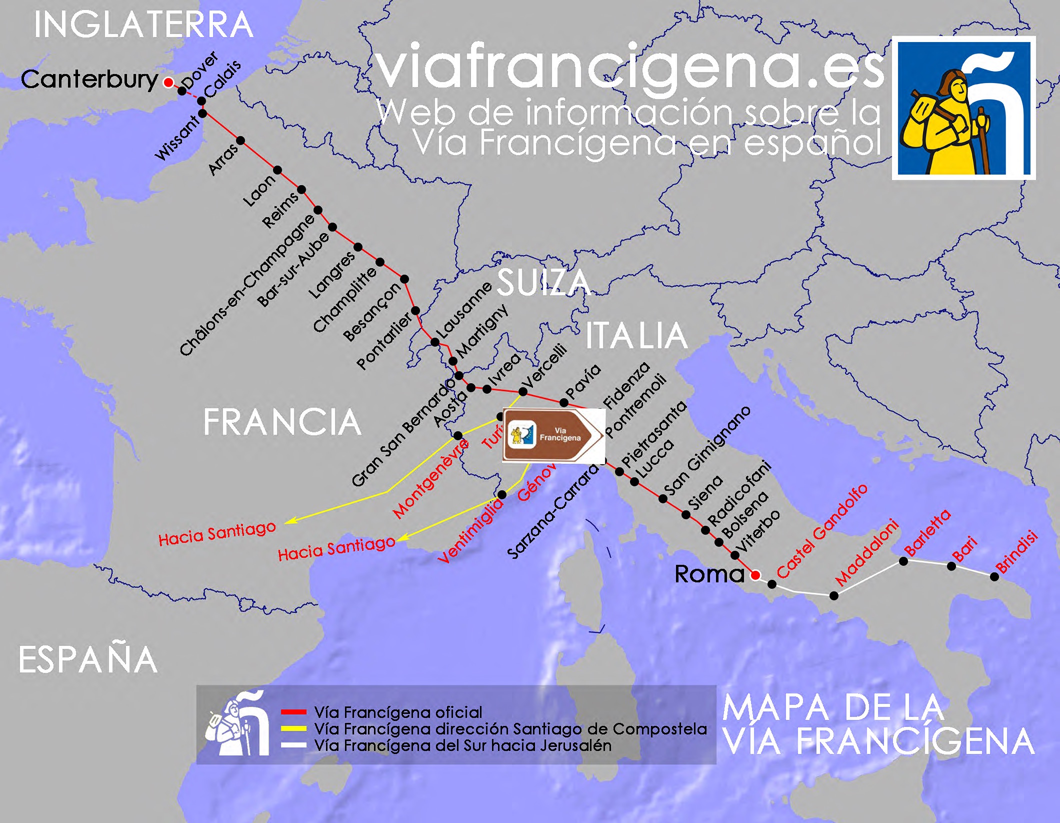 Pellegrinaggio Verso Roma Percorrendo La Via Francigena