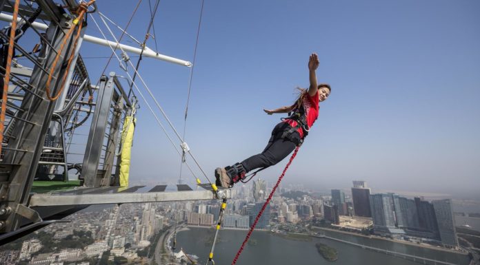 bungee jumping macau tower