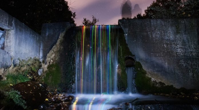 cascate di luci