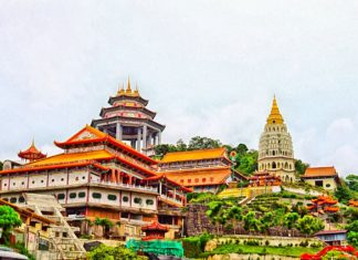 tempio più grande della malesia