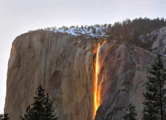 cascata di fuoco