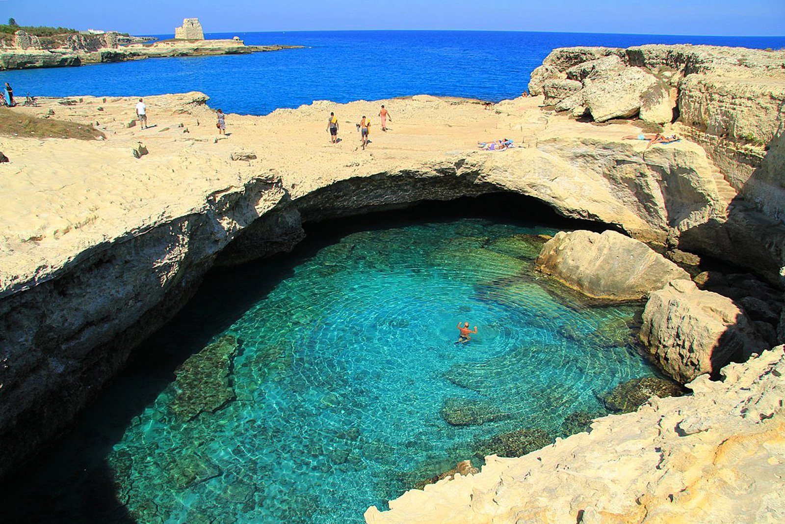 Grotta Della Poesia La Piscina Naturale Pi Bella Al Mondo Grotta Della Poesia La Piscina Naturale Pi Bella Al Mondo