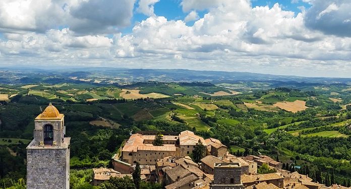 centro storico di san gimignano