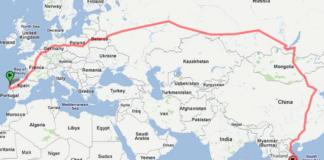 viaggio in treno più lungo del mondo