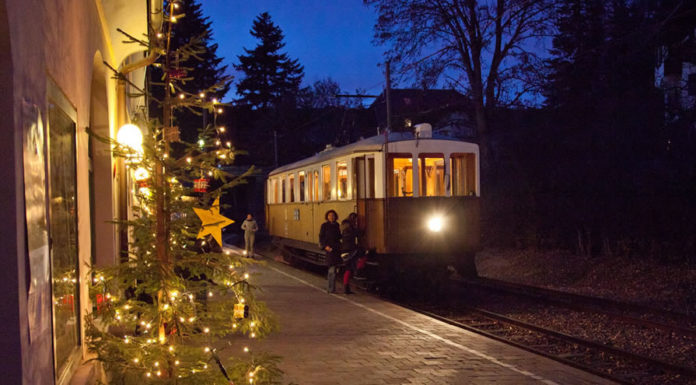 treni storici dei mercatini di natale